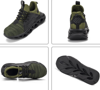 Steel Toe Tennis Shoes, Breathable Jumpy Sneakers, Cool Kickx™