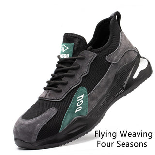 Puncture Resistant Shoe, Steel Toe Safestep Sneakers, Cool Kickx™
